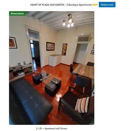 Heart Of Plaza San Martin - 2 Boutique Apartments Lima Kültér fotó